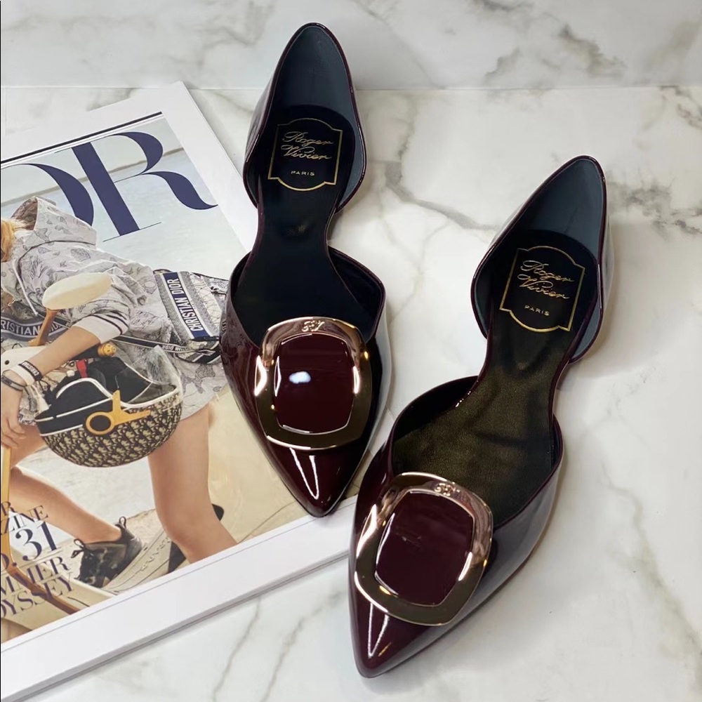 Roger Vivier SexyChips Burgundy
